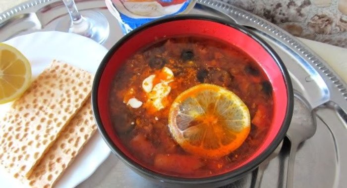 Солянка в мультиварке Панасоник