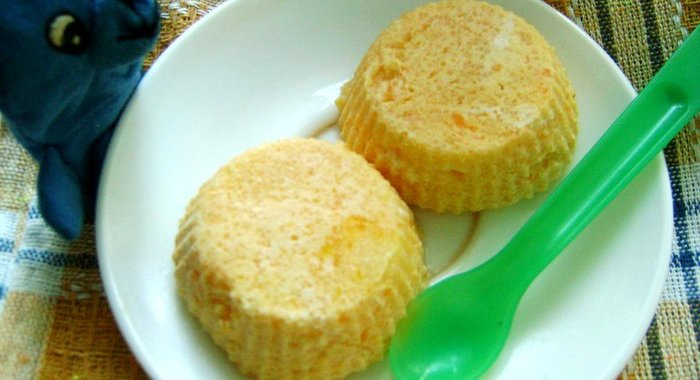 Творожно-тыквенное суфле для ребенка