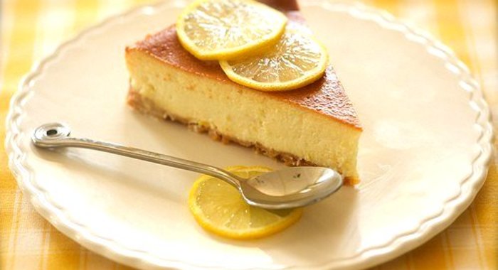 Лимонный чизкейк с медом