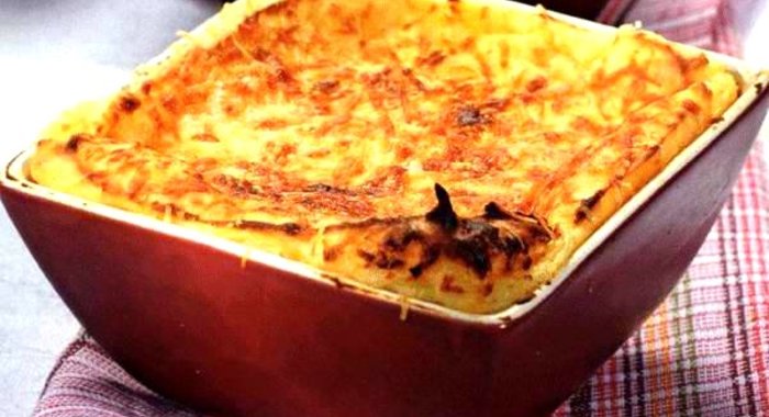 Суфле картофельное с сыром