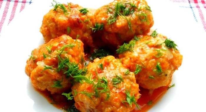 Паровые тефтели в мультиварке