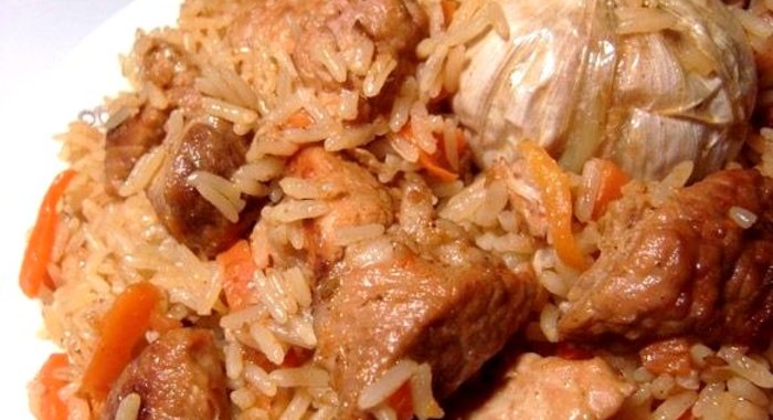 Плов со свининой