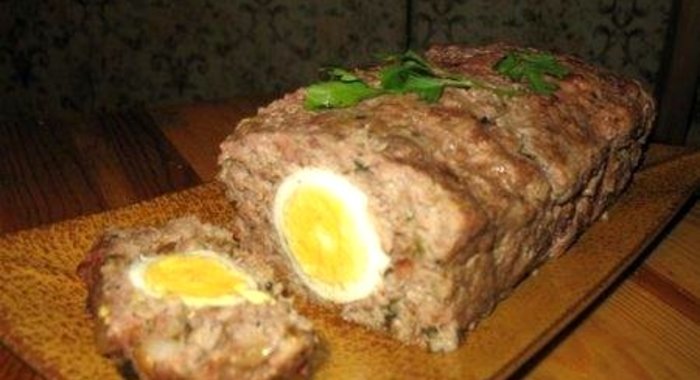 Рулет из мясного фарша