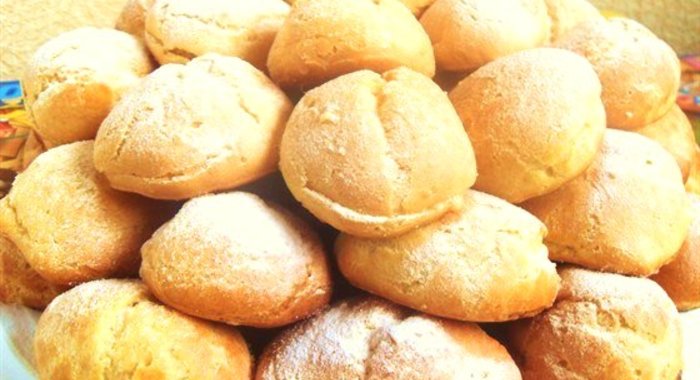 Заварные булочки с кремом