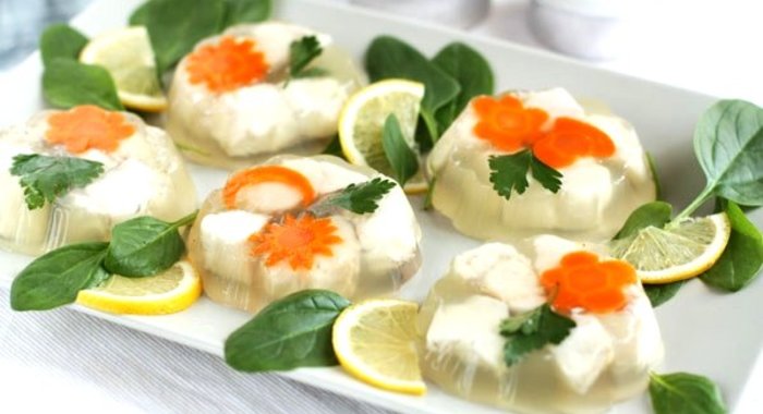 Заливное из скумбрии