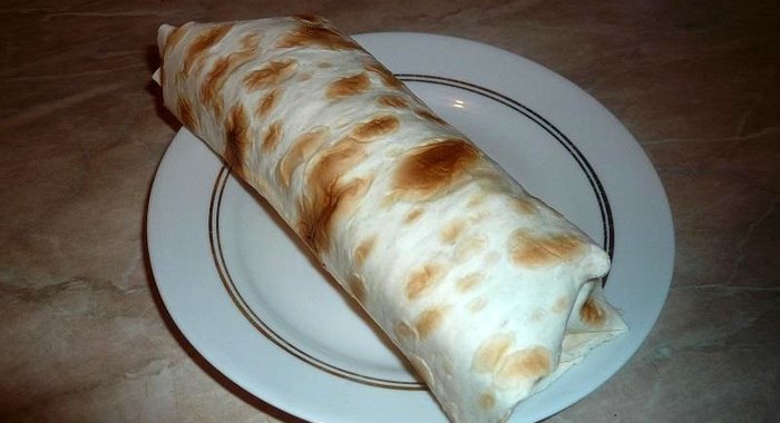 Сарделька в лаваше