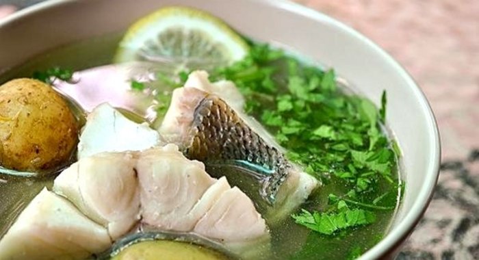 Уха из стерляди