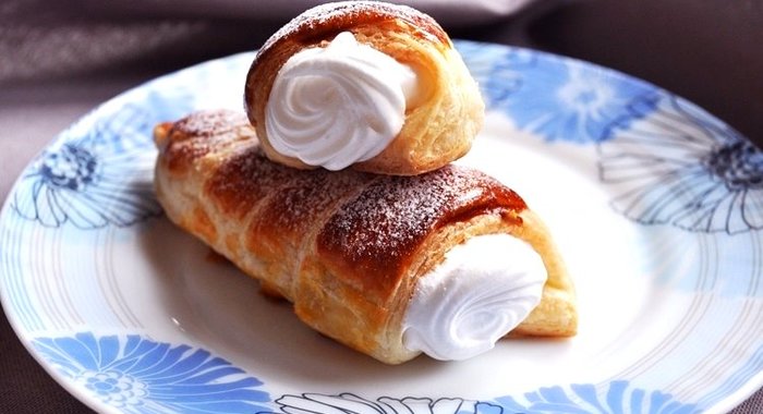 Слоеные трубочки