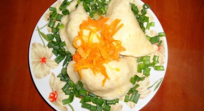 Вареники с капустой