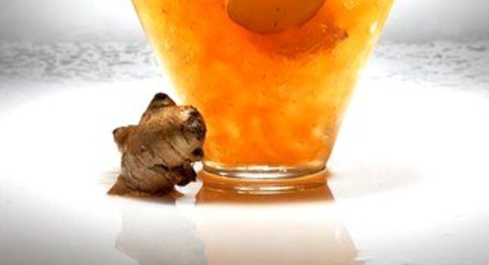 Замороженный имбирный лимонад