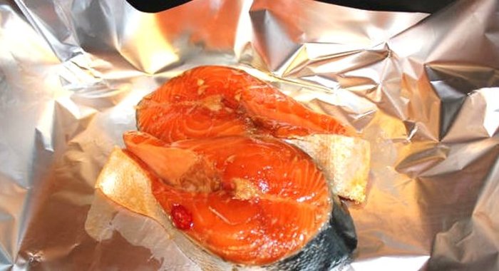 Маринад для лосося в духовке