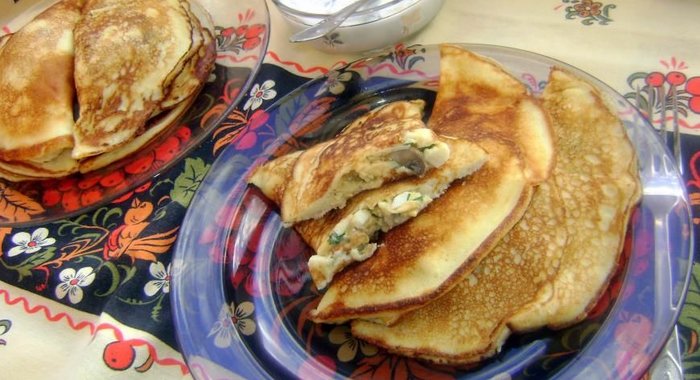 Блинные пирожки