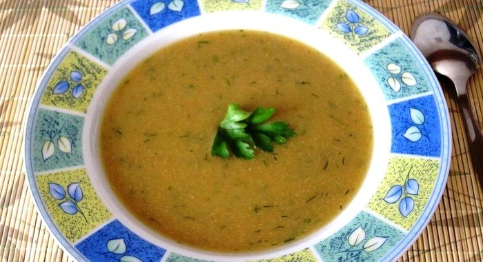 Суп-пюре с говядиной