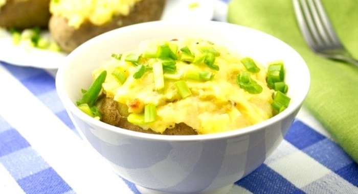 Картофельное суфле с сыром