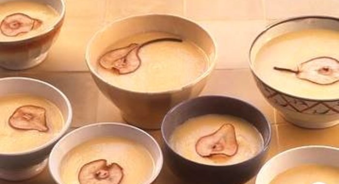 Овощной суп с грушей