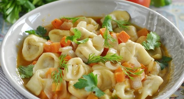 Чучвара, узбекские пельмени