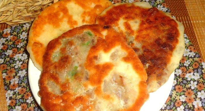 Хачапури с мясом