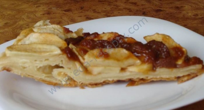 Французский яблочный пирог