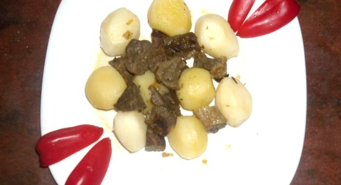 Гуляш из легкого