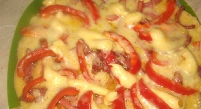 Пицца на скорую руку