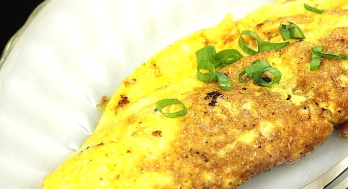 Омлет с беконом