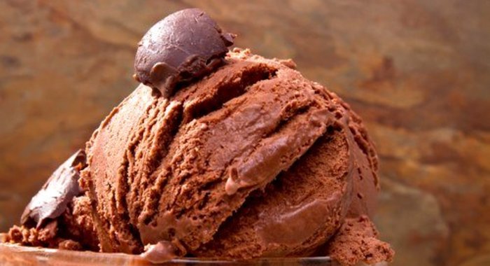 Очень шоколадное мороженое