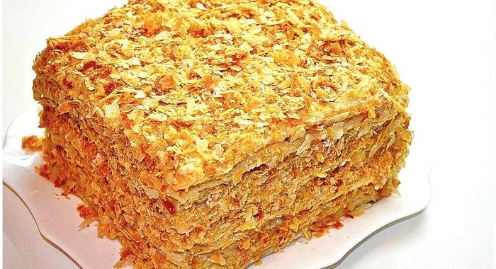 Кефирное слоеное тесто для торта «Наполеон»