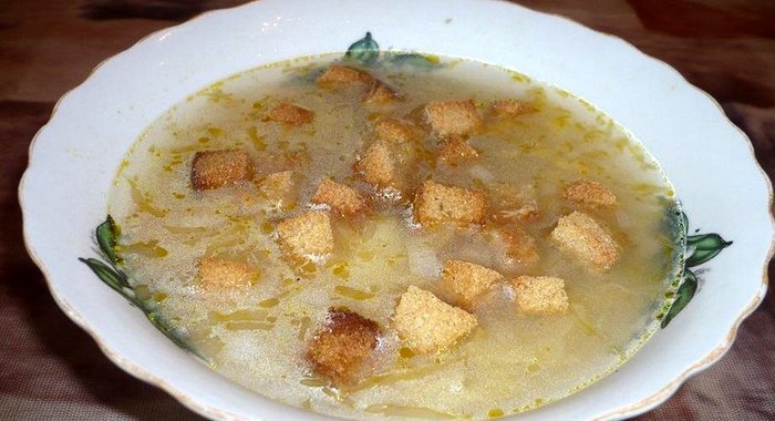 Постные щи с квашеной капустой