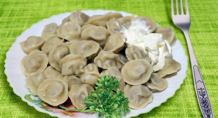 Пельмени на пару