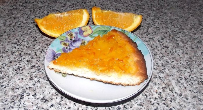 Апельсиновая ватрушка