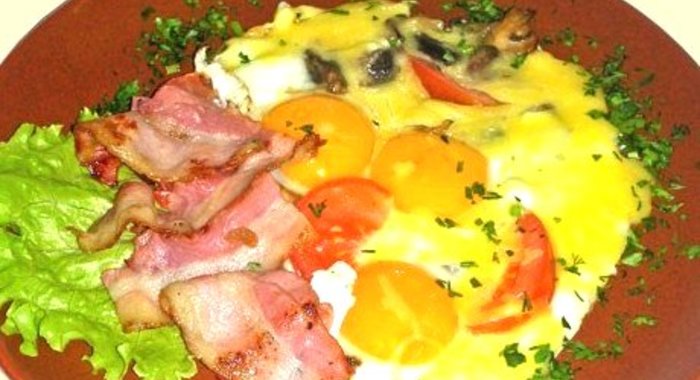 Яичница овощная по‑итальянски