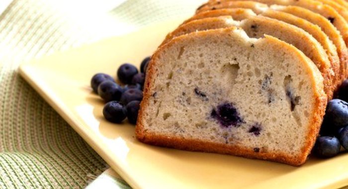 Бананово-черничный хлеб