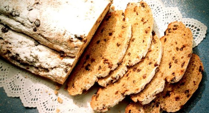 Быстрый хлеб с инжиром и фундуком