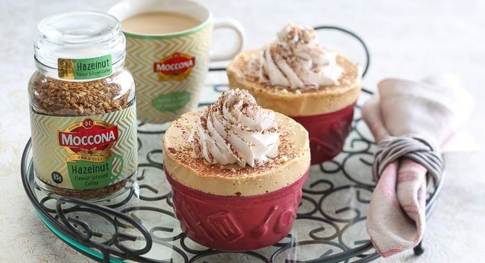 Холодное орехово-кофейное суфле