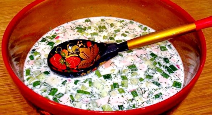 Окрошка для похудения