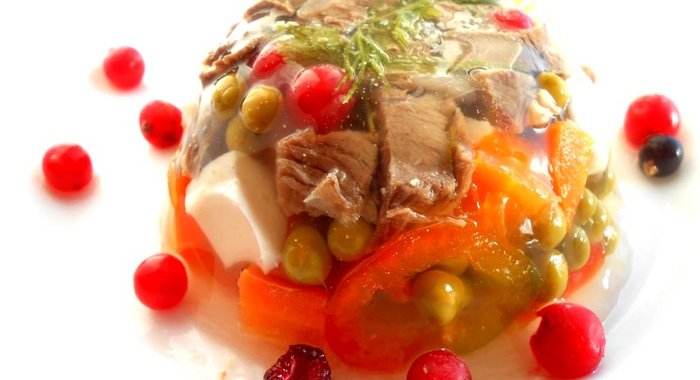 Заливное из говядины