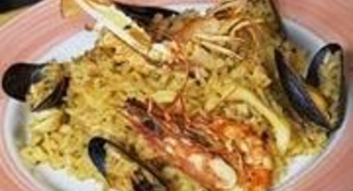 Ризотто с морепродуктами