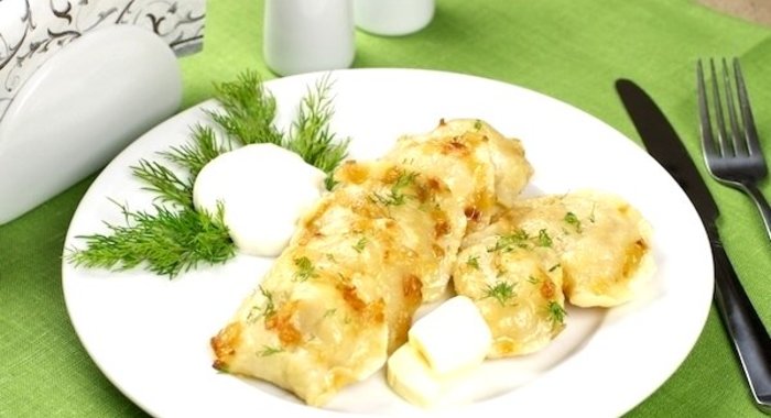 Вареники с кислой капустой