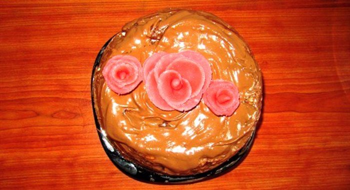 Шарлотка в шоколаде