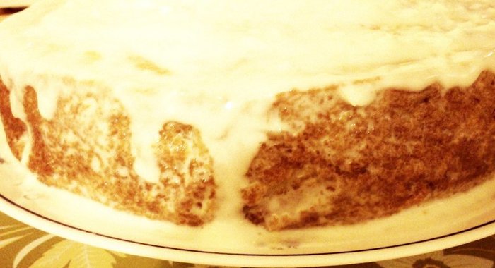 Манник со сгущеным молоком