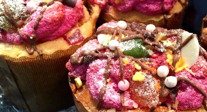 Пасхальные куличи с безе