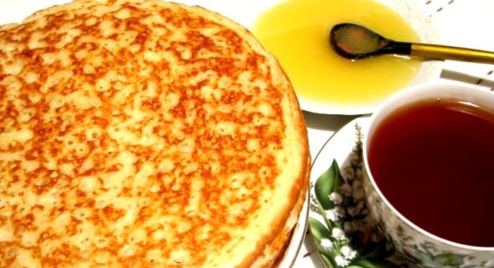 Блины из пшенной каши