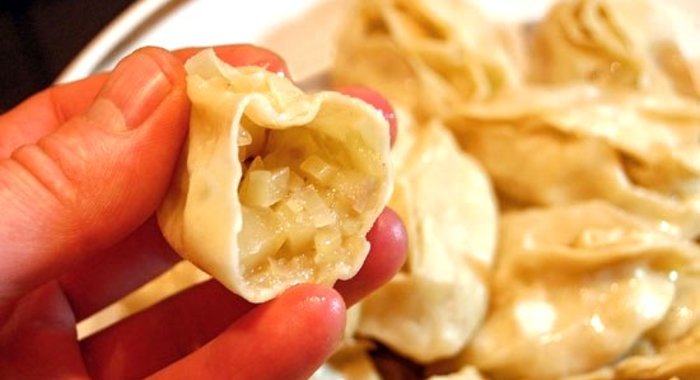 Манты с картофельной начинкой