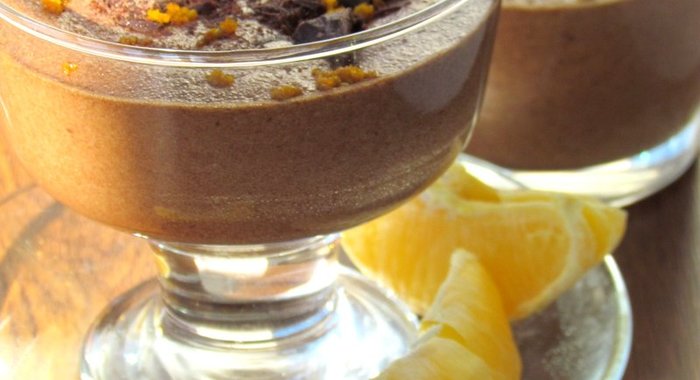 Апельсиново-шоколадный мусс