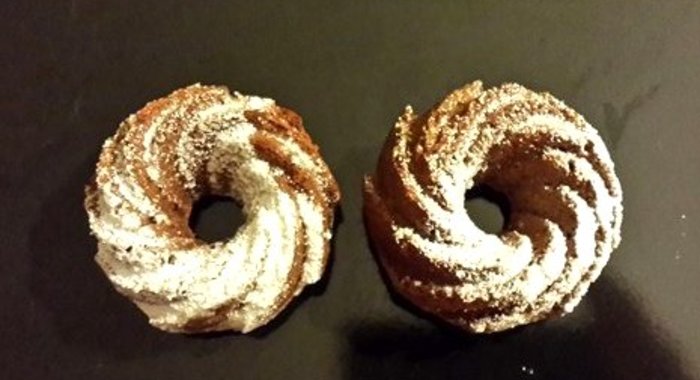 Шоколадно-творожные кексы