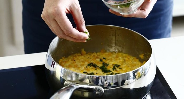 Сливочный кукурузный крем