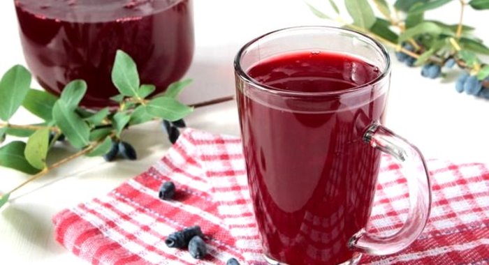 Компот из жимолости