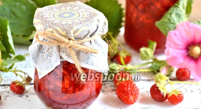 Клубничный джем в хлебопечке