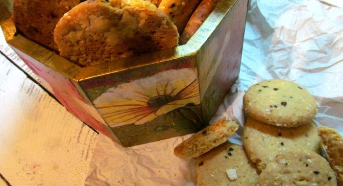 Кунжутное печенье