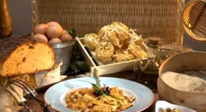 Лазанья с нутами